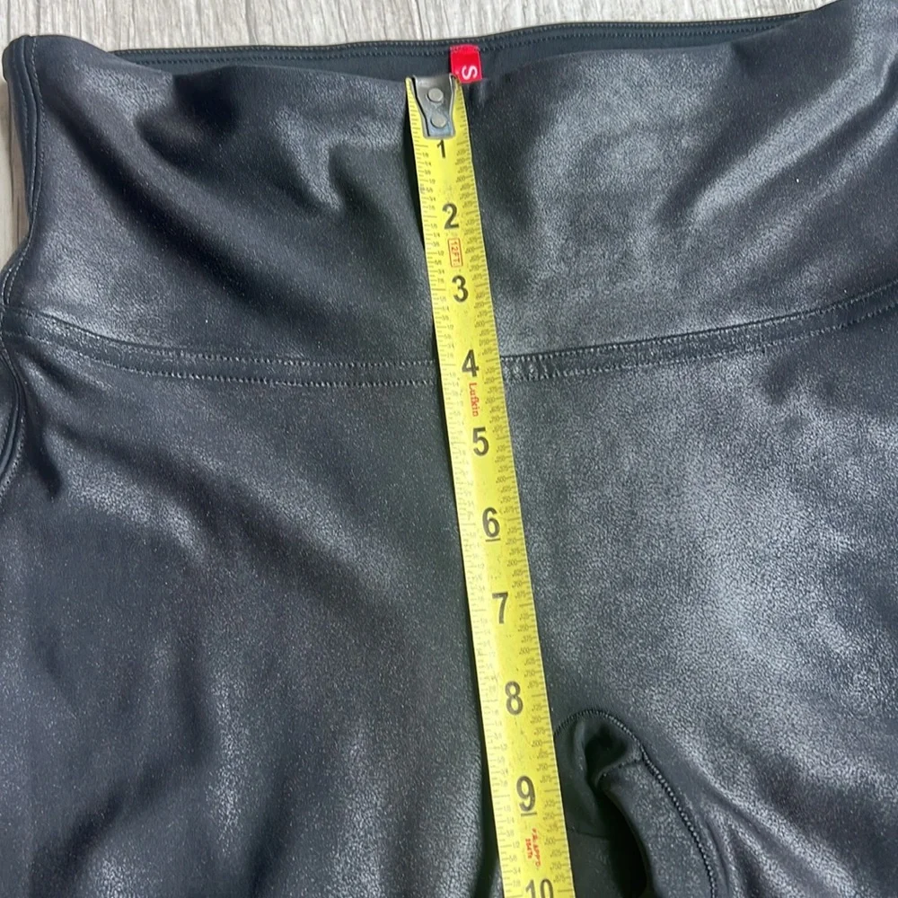 SPANX Faux Leather Leggings‎ Women’s Size S Small Black